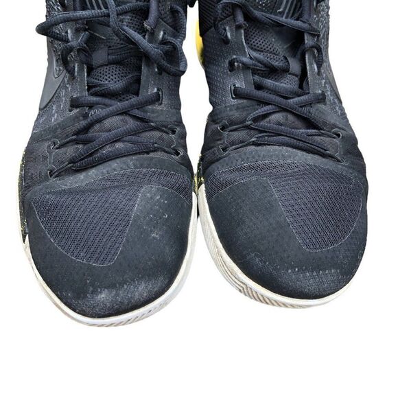 2017 Nike Kyrie 3 Black Yellow Size 14 - Picture 6 of 16